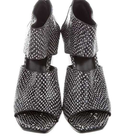 HOST PICK!! 💖 BALENCIAGA Snakeskin Wedge Sandals - Picture 4 of 9